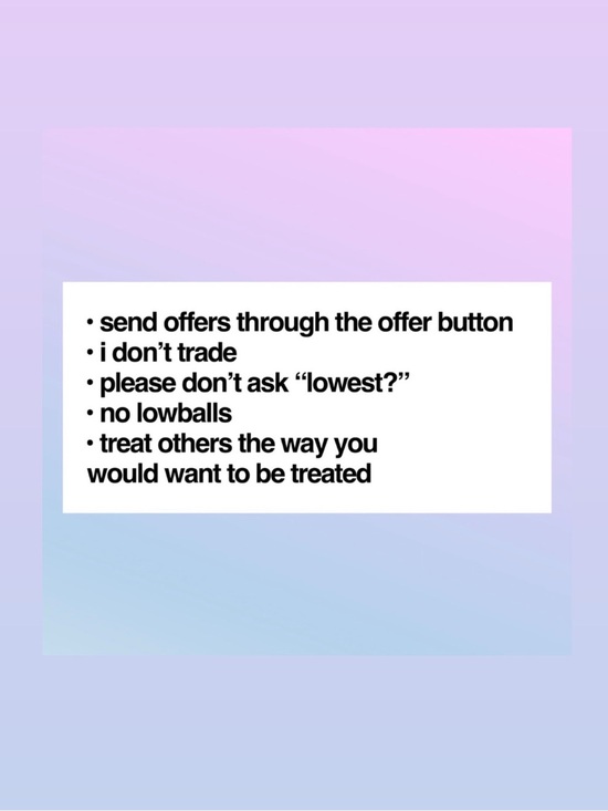 Accessories - FRIENDLY REMINDERS ♡ READ BELOW :)